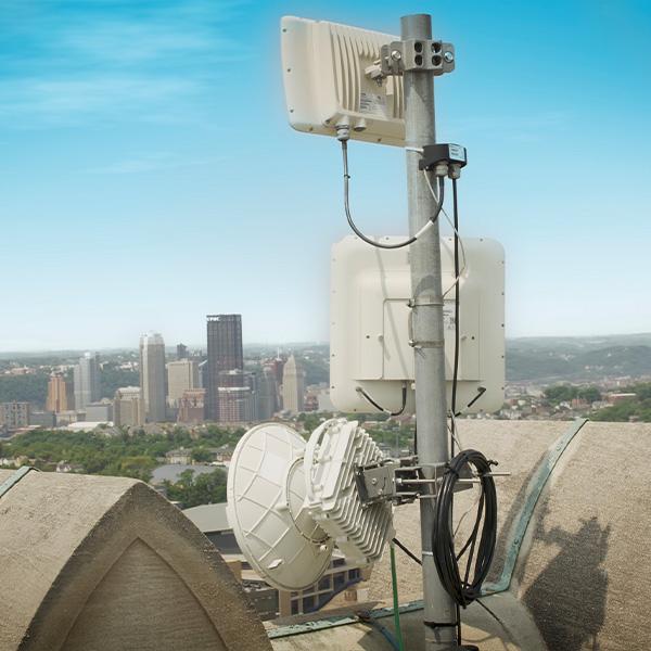 antennae on roof of cathedral of learning